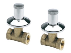 CHIAVE ARRESTO A CAPPUCCIO CON ROSONE PESANTE S28175