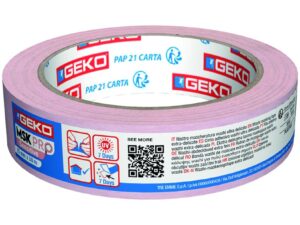 NASTRO WASHI ROSA MM.25 X 50MT IN TORRE DA 6 PZ. NADMR2550EL00