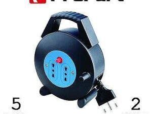PROLUNGA AVVOLGICAVO 2 PRESE BIVALENTI CAVO MT.5 CAVO3X1.5 SPINA 16A LI22068040