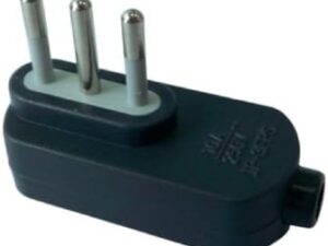 ELECTRALINE SPINA 90° PIATTA  16A 2P+T NERA 71911