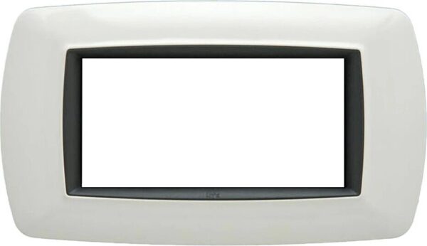 ELETTROCANALI PLACCA MY LIFE 4 MODULI BIANCA ECL2984WH