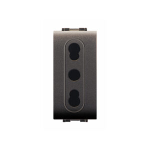 ELETTROCANALI PRESA ITA BIV.LIFE 2P+T10/16A ECL4045