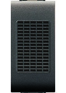 ELETTROCANALI SUONERIA MY LIFE 220V 8VA NERA ECL407210