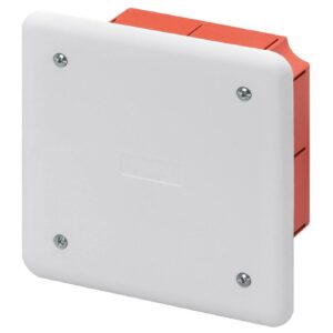 CASSETTA DI DERIVAZIONE INCASSO 92X92X45 PT001 60407
