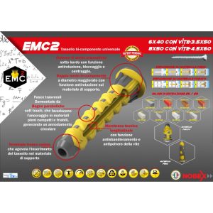 NOBEX EMC2- V6 X40 TSP 3.5X50 -VITE TPS POZI 4X65  PERFORM BICOM. PZ50