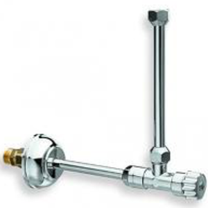 RTM RUBINETTO PINGUS DOPPIA C/CANNETTA IN OTTONE PER CASS.WC.3/8 S30502 ART.3050CMF382CN12