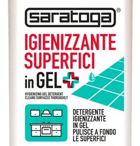 SARATOGA IGIENIZZANTE SUPERFICI GEL LT.1  PZ.6