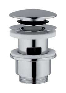 SCARICO AUTOMATICO PER LAVABO E BIDET 1"1/4 CLIK CLAK CON TROPPO PIENO R18149