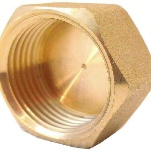 TAPPO FEMMINA 1/2 -OTTONE GIALLO B14728