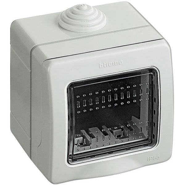 TICINO IDROBOX MAGIC/MATIX - CUSTODIA 2 POSTI IP55