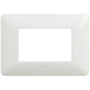 TICINO MATIX PLACCA 3 POSTI BIANCO
