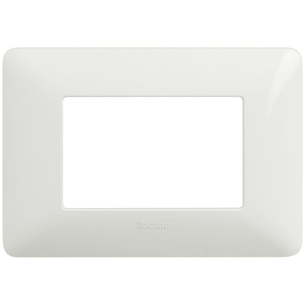 TICINO MATIX PLACCA 3 POSTI BIANCO
