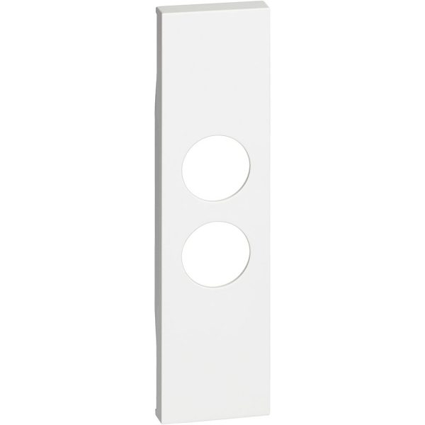 TICINO LIVING NOW - COVER PRESA TV-SAT 1M BIANCO