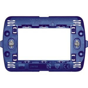 TICINO LIVING-LIGHT SUPPORTO A 3 MODULI