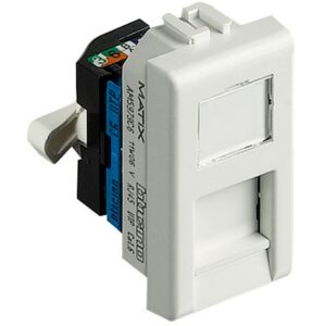 TICINO MATIX CONNETTORE RJ45 TOOLESS UTP CAT6