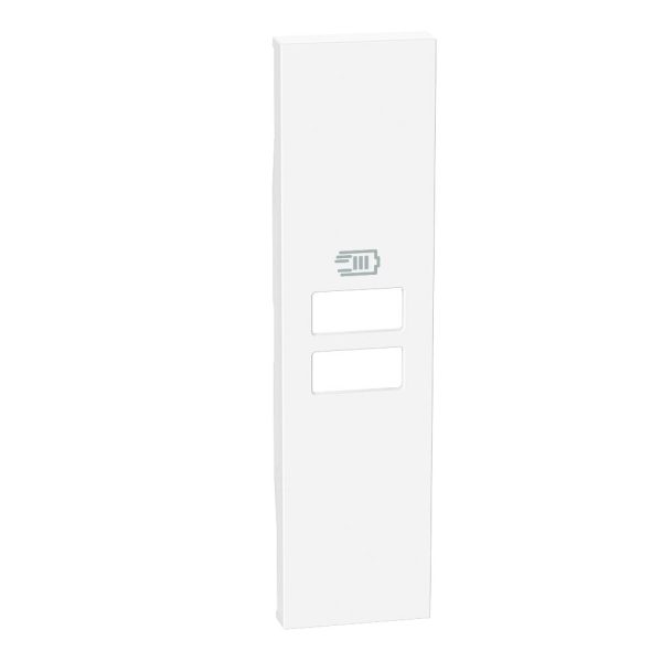 TICINO LIVING NOW - COVER CARICATORE 2USB 1M BIANCA KW13C