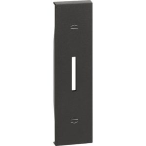 TICINO LIVING NOW - COVER COMMUTATORE TAPPARELLE 1M NERA