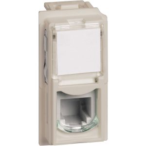 TICINO LIVING NOW - CONNETTORE RJ11 (4/6) K10 SABBIA