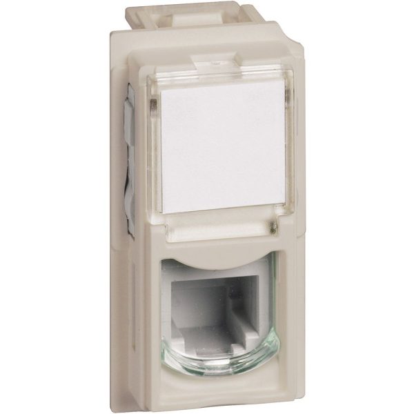 TICINO LIVING NOW - CONNETTORE RJ11 (4/6) K10 SABBIA