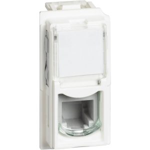 TICINO LIVING NOW - CONNETTORE RJ11 (4/6) K10 BIANCO