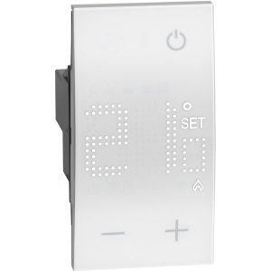 TICINO LIVING NOW - TERMOSTATO 230V BIANCO KW4441