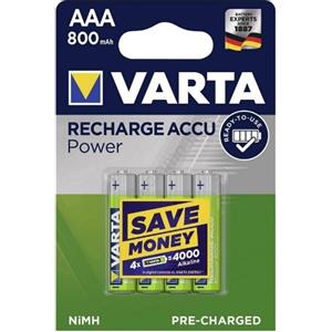 VARTA MINISTILO RICARICABILI 800MA BL.4PZ. 56703N
