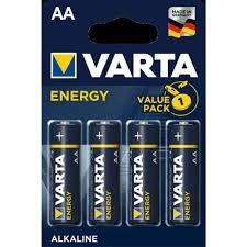 VARTA BATTERIA STILO ALKALINA ENERGY BL.4PZ