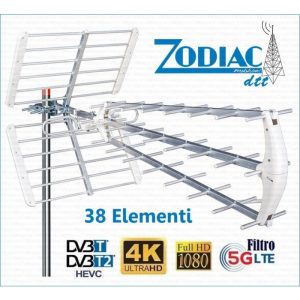ZODIAC ANTENNA DIGITALE TERRESTRE UHF 5G READY ZTL-380-5G