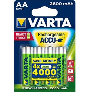 VARTA STILO RICARICABILI 2600MAH PZ.4 PROFESSIONALI