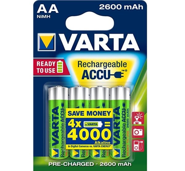VARTA STILO RICARICABILI 2600MAH PZ.4 PROFESSIONALI