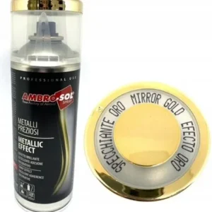 AMBROSOL SMALTO ACRILICO SPECCHIANTE ORO 400ML. V400MET.5