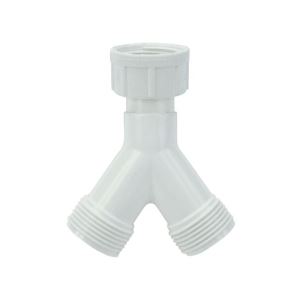 BIFORCA 2 VIE PER TUBO CARICO LAVATRICE PCV S28138