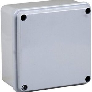 Electraline 60557 Cassetta di Derivazione da Parete Misura 100x100X50 mm IP56 Grigio 60557