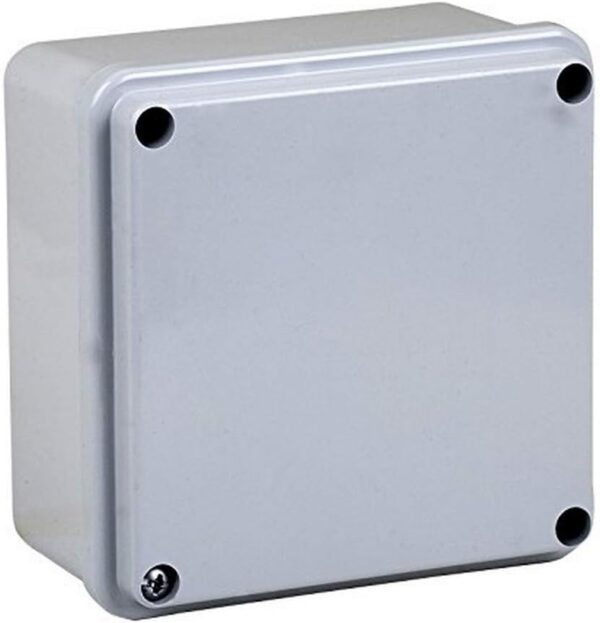 Electraline 60557 Cassetta di Derivazione da Parete Misura 100x100X50 mm IP56 Grigio 60557