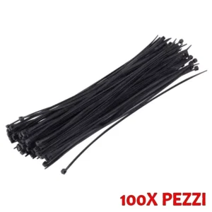 FASCETTE CABLAGGIO 2.5X100 100PZ.NERA