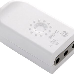 Electraline 71904 Presa Volante 10 A 230V Bianco Opaco