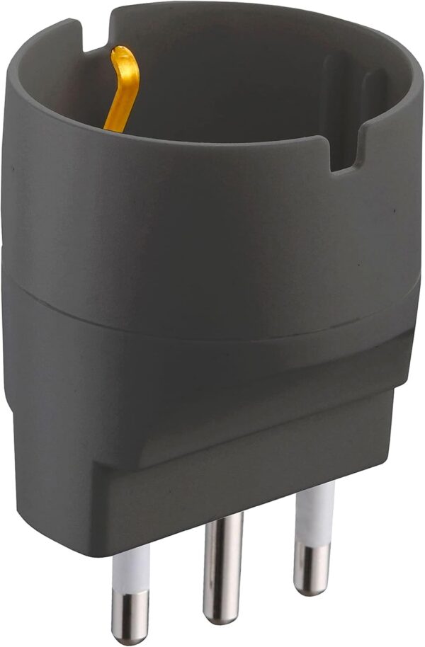 Electraline 71917 Adattatore presa tedesca schuko spina italiana grande 16A