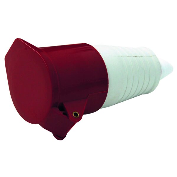 PRESA IEC 16A 3P+T 380V IP44 ROSSA