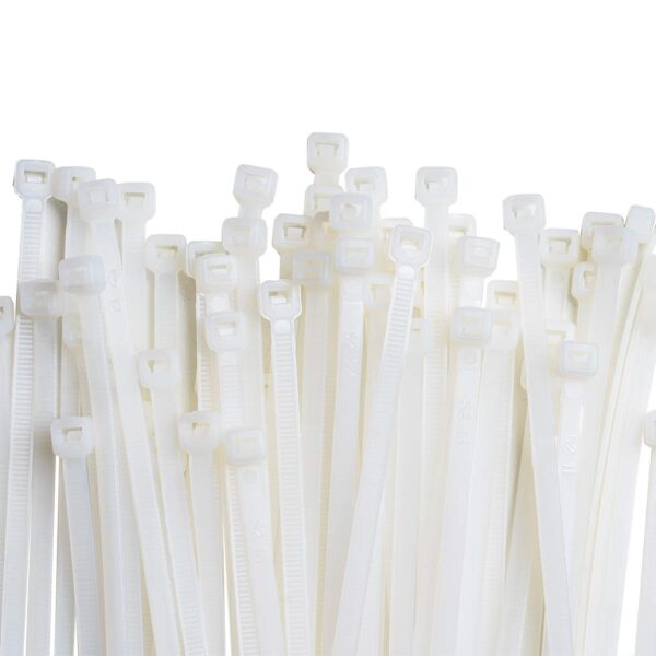 FASCETTE CABLAGGIO 7.5X280 PZ.100 BIANCHE