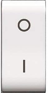 ELETTROCANALI INTERRUTTORE BIPOLARE MY LIFE 16AX  BIANCO ECECL4009WH