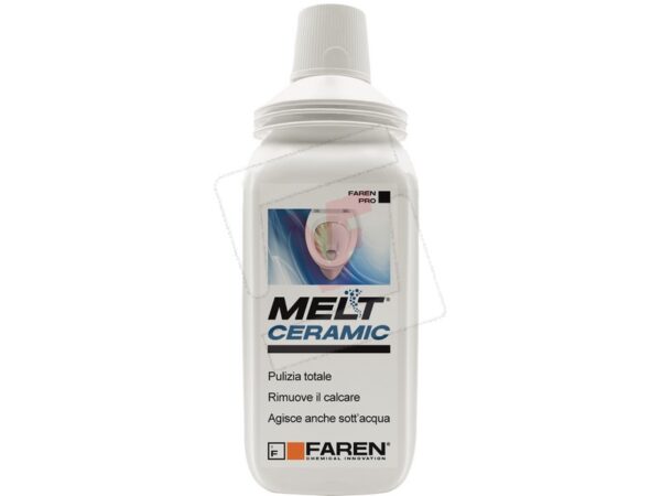 Faren CERAMIC Gel Disincrostante Anticalcare per Sanitari e Ceramiche Elimina Calcare e Macchie Azione Rapida 750ml 756750