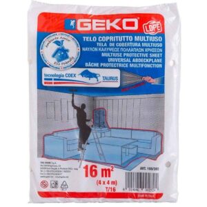 TELO COPRITUTTO LDPE MQ16 (4X4) T/16 200-220 GR CA IN BUSTA XS PZ.80 CATELOX012