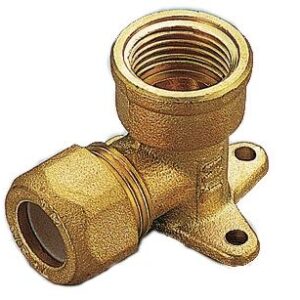 GOMITO C/PLACCA 1/2X12 RAME C12212 2061/2X12S