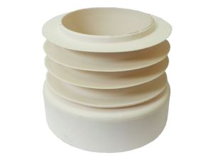 GUARNIZIONE WC SOTTOVASO DIRITTA BIANCA MARYPLAST S16143 S16148