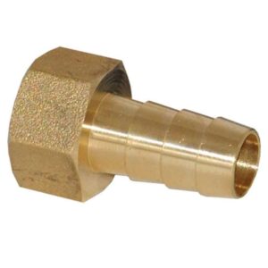 PORTAGOMMA FEMMINA PER TUBO METANO 1/2 14 IN OTTONE B14778