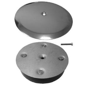 TAPPO PER POZZETTO SCARICO A PAVIMENTO DIAMETRO 100 A 5 VITI 09.014.003 D12105