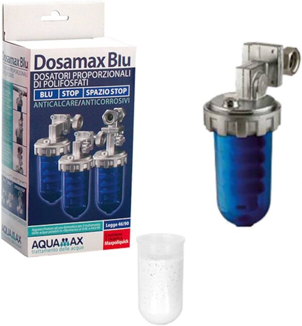 DOSATORE DOSAMAX BLU 1/2 SPECIALE C/STOP A/2QS M14182