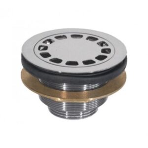 PILETTA DOCCIA SIFONATA IN OTTONE PESANTE 1"1/4 DBS10120