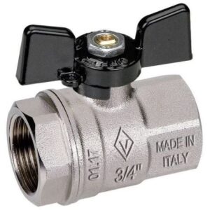 VALVOLA A SFERA 3/4 FF A FARFALLA N10124