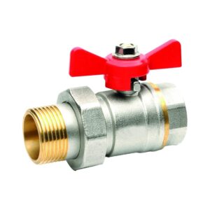 VALVOLA A SFERA C/BOCCHETTONE 1/2 FARFALLA N10172